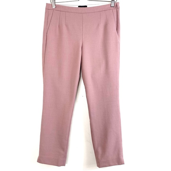 J.Crew Martie Wool Blend Pants in Pink Size 8 Style E0899 - Picture 2 of 9